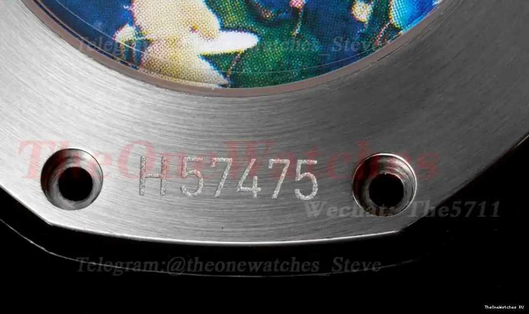 Fake A23J(Erotic) SS SS Oak tourbillon Stk Black Royal ABF 0507